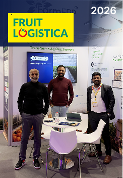 FarmERP booth at Fruit Logistica 2026